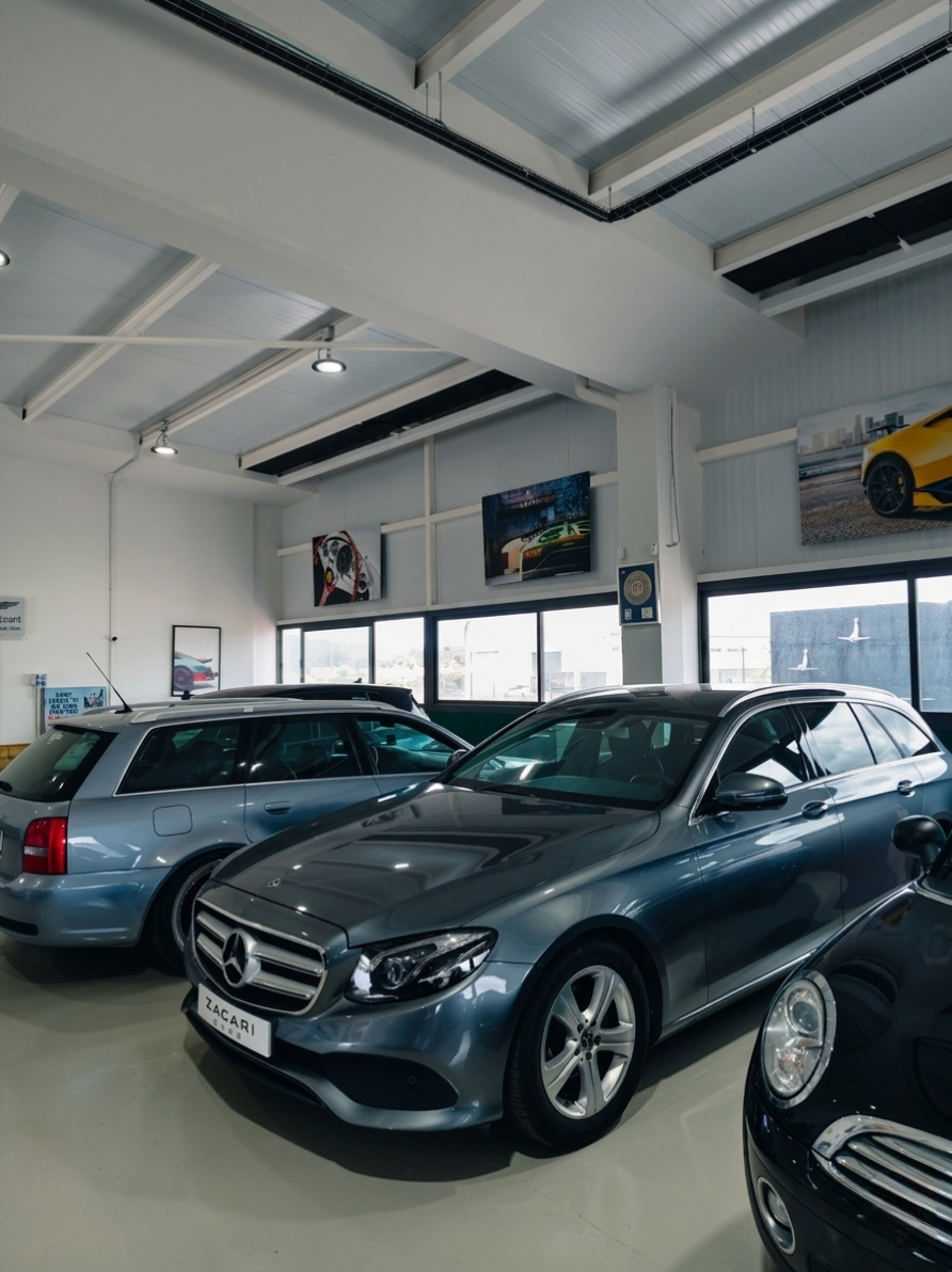 Mercedes-Benz Clase E en exposición